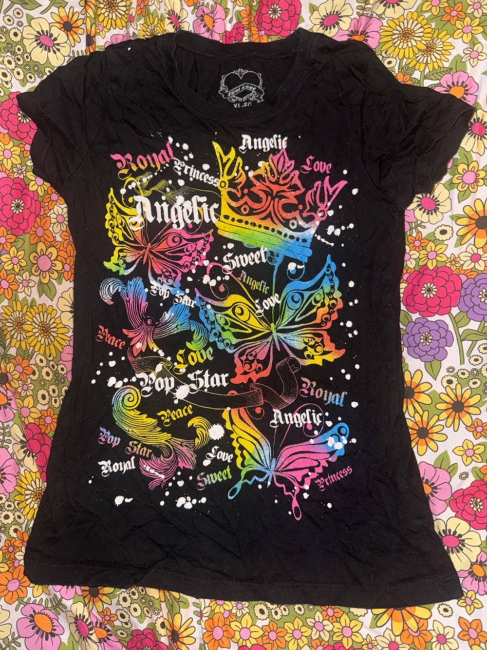 First Love Brand Butterfly Shirt!!